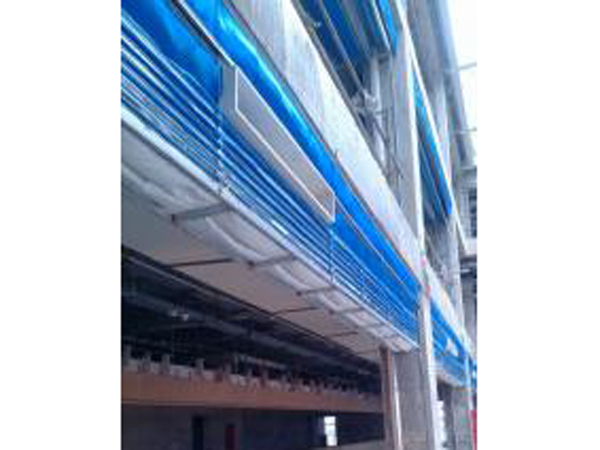 雙軌無機(jī)纖維特級(jí)防火卷簾折疊式