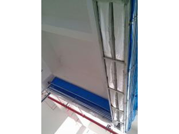 雙軌無機(jī)纖維特級(jí)防火卷簾折疊式